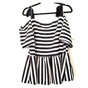 Off The Shoulder Peplum Top